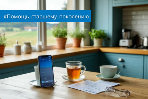 Как помочь родителям оплачивать газ и передавать показания онлайн