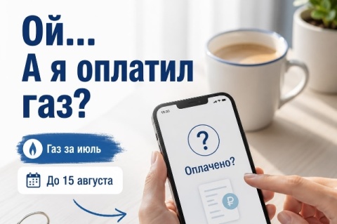 Стоп! А я уже оплатил газ?